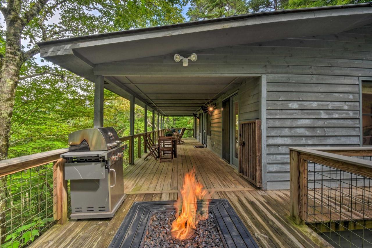 Cozy Clayton Cabin With Deck And Mountain Views! Villa Luaran gambar