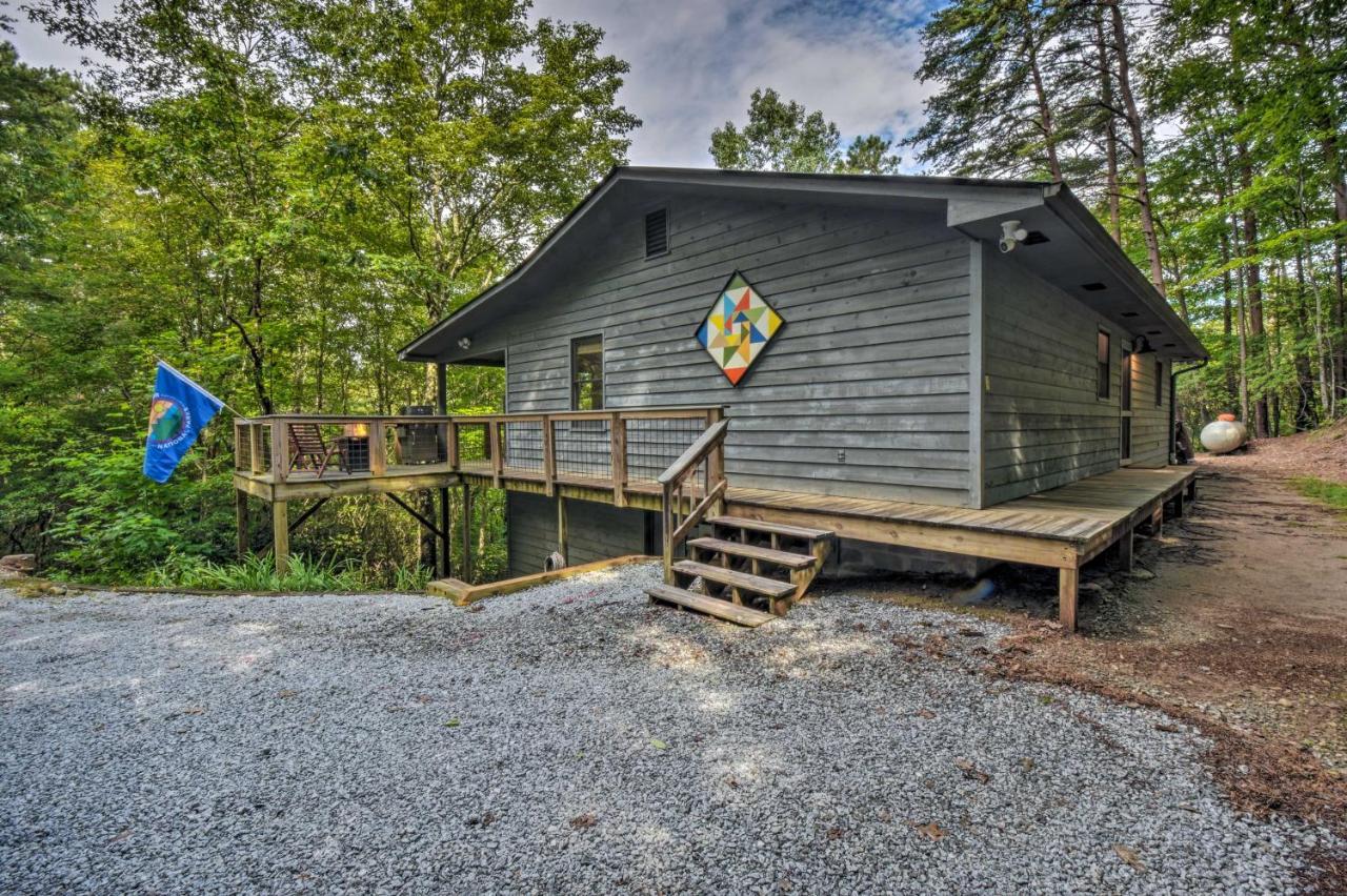 Cozy Clayton Cabin With Deck And Mountain Views! Villa Luaran gambar